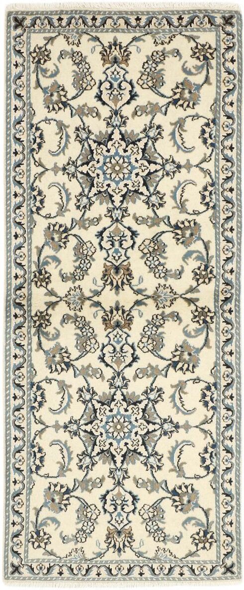 Nain Trading Tappeto Orientale Nain 189x77 Corridore Grigio Scuro/Verde Oliva (Persia/Iran, Lana / Seta, Annodato a mano) Nain Trading Tappeto Orientale Nain 189x77 Corridore Grigio Scuro/Verde Oliva (Persia/Iran, Lana / Seta, Annodato a mano)