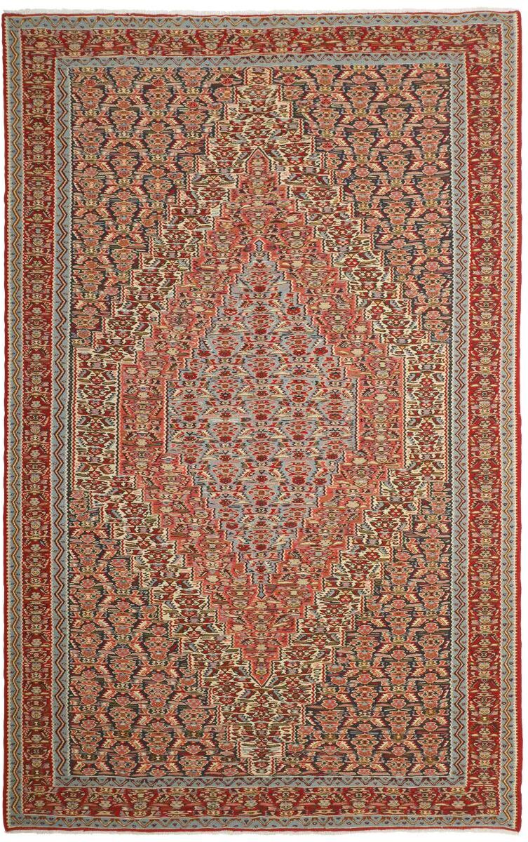 Nain Trading Tappeto Kilim Senneh 297x196 Beige/Marrone (Lana, Persia/Iran, Annodato a mano) Nain Trading Tappeto Kilim Senneh 297x196 Beige/Marrone (Lana, Persia/Iran, Annodato a mano)