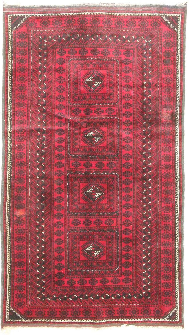 Nain Trading Tappeto Persiano Beluch Antico 190x107 Rosso/Ruggine (Annodato a mano, Persia/Iran, Lana) Nain Trading Tappeto Persiano Beluch Antico 190x107 Rosso/Ruggine (Annodato a mano, Persia/Iran, Lana)