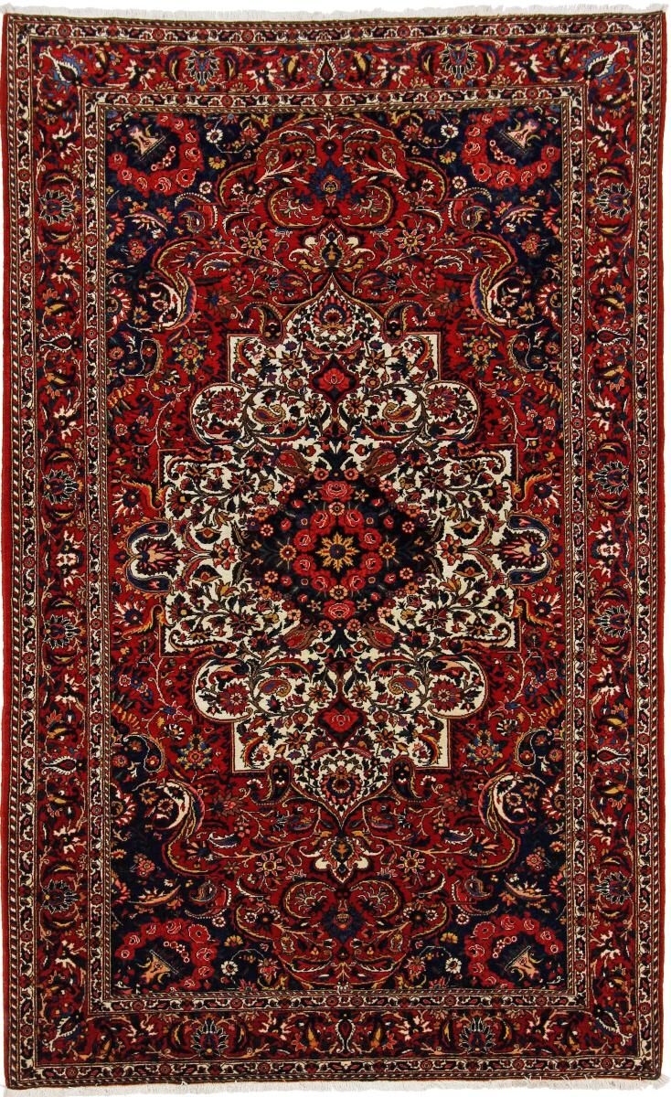 Nain Trading Tappeto Orientale Bakhtiar Vecchio 254x154 Grigio Scuro/Marrone Scuro (Persia/Iran, Lana, Annodato a mano) Nain Trading Tappeto Orientale Bakhtiar Vecchio 254x154 Grigio Scuro/Marrone Scuro (Persia/Iran, Lana, Annodato a mano)