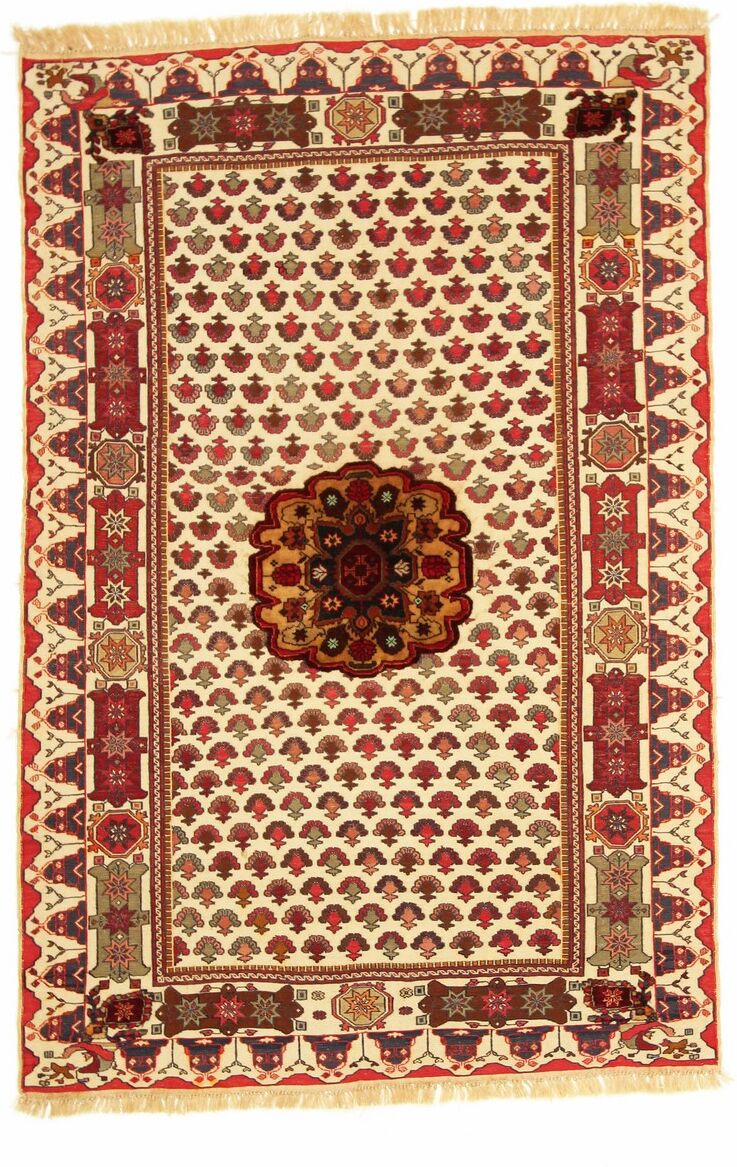 Nain Trading Tappeto Orientale Kilim Soozani Nimbaft 194x127 Arancione/Rosa (Afghanistan, Lana, Annodato a mano) Nain Trading Tappeto Orientale Kilim Soozani Nimbaft 194x127 Arancione/Rosa (Afghanistan, Lana, Annodato a mano)