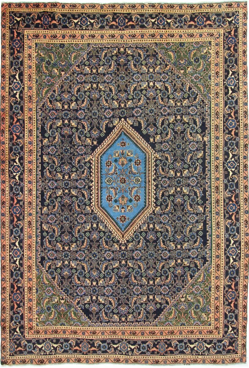 Nain Trading Tappeto Fatto A Mano Birdjand 321x219 Grigio Scuro/Marrone Scuro (Lana, Persia/Iran) Nain Trading Tappeto Fatto A Mano Birdjand 321x219 Grigio Scuro/Marrone Scuro (Lana, Persia/Iran)