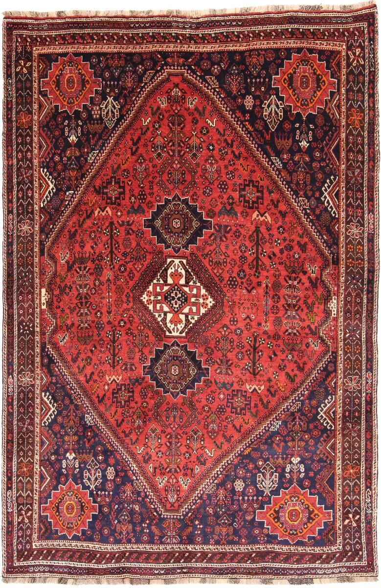 Nain Trading Tappeto Fatto A Mano Ghashghai 259x170 Grigio Scuro/Rosa (Lana, Persia/Iran) Nain Trading Tappeto Fatto A Mano Ghashghai 259x170 Grigio Scuro/Rosa (Lana, Persia/Iran)