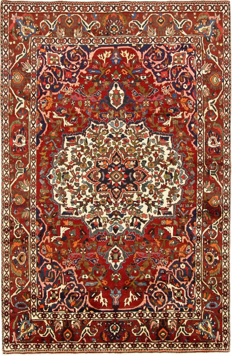 Nain Trading Tappeto Orientale Bakhtiar 303x197 Marrone/Ruggine (Persia/Iran, Lana, Annodato a mano)