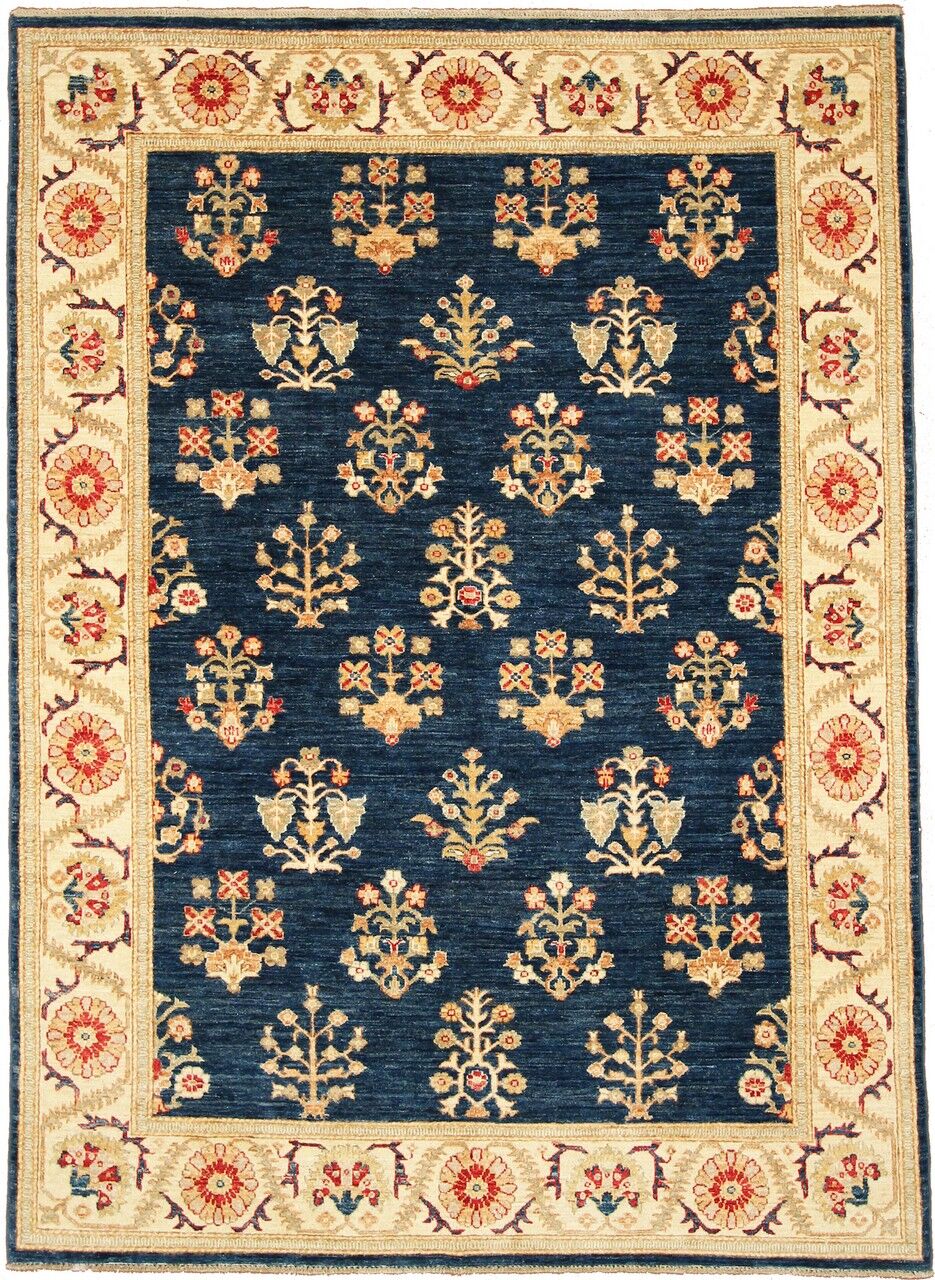 Nain Trading Tappeto Fatto A Mano Ziegler 233x172 Marrone Scuro/Blu Scuro (Lana, Pakistan) Nain Trading Tappeto Fatto A Mano Ziegler 233x172 Marrone Scuro/Blu Scuro (Lana, Pakistan)