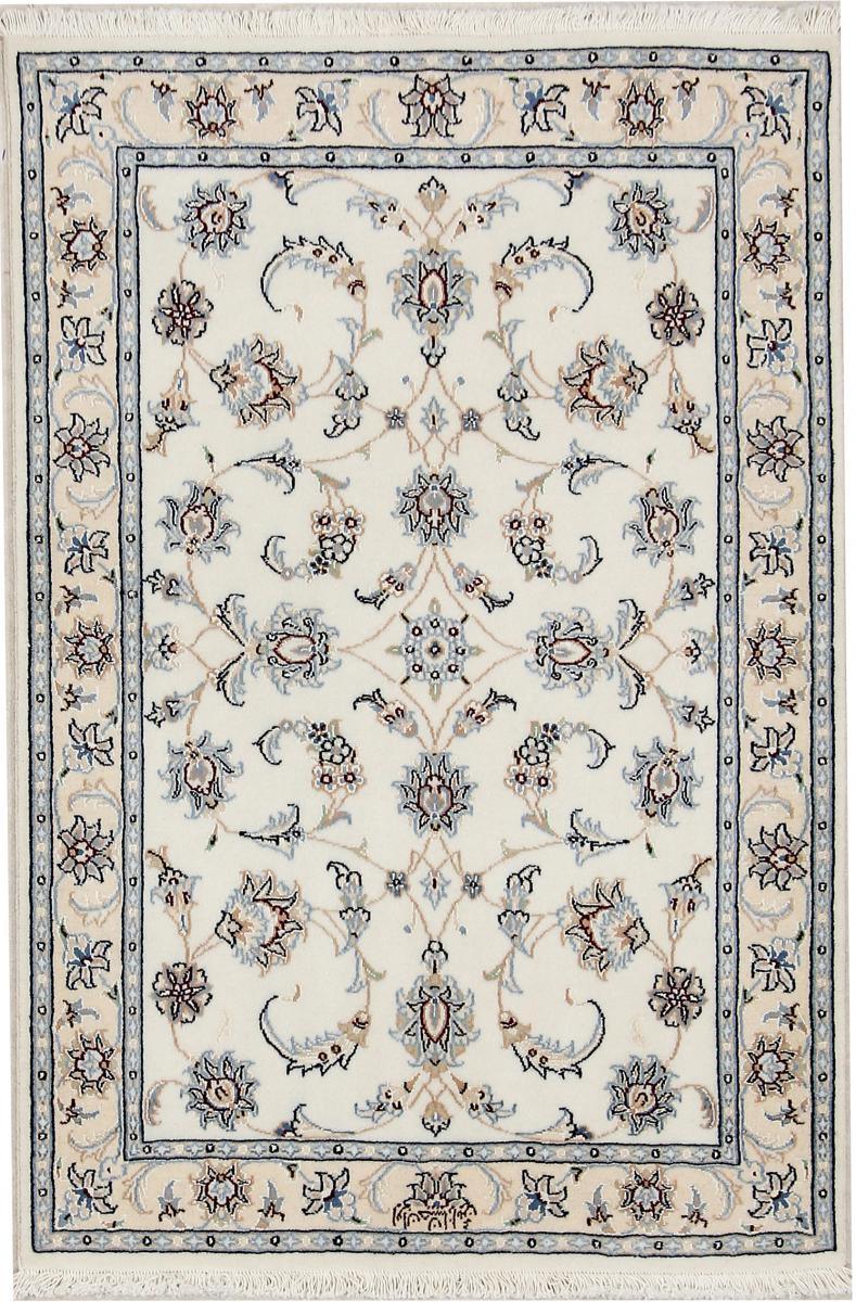 Nain Trading Tappeto Fatto A Mano Nain 9La Firmato 118x82 Grigio Scuro/Beige (Lana / Seta, Persia/Iran) Nain Trading Tappeto Fatto A Mano Nain 9La Firmato 118x82 Grigio Scuro/Beige (Lana / Seta, Persia/Iran)