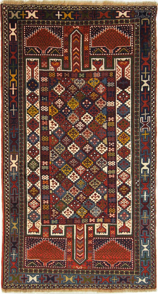 Nain Trading Tappeto Orientale Ghutschan 194x104 Corridore Grigio Scuro/Beige (Lana, Persia/Iran, Annodato a mano) Nain Trading Tappeto Orientale Ghutschan 194x104 Corridore Grigio Scuro/Beige (Lana, Persia/Iran, Annodato a mano)