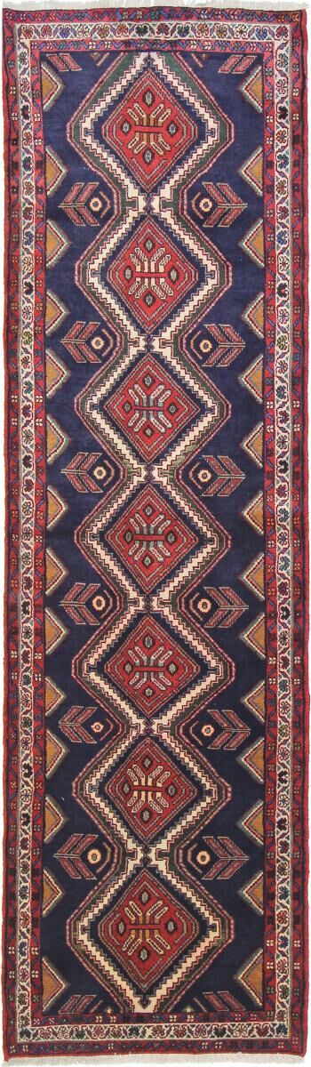 Nain Trading Tappeto Orientale Hamadan 286x79 Corridore Marrone Scuro/Rosso (Lana, Persia/Iran, Annodato a mano) Nain Trading Tappeto Orientale Hamadan 286x79 Corridore Marrone Scuro/Rosso (Lana, Persia/Iran, Annodato a mano)