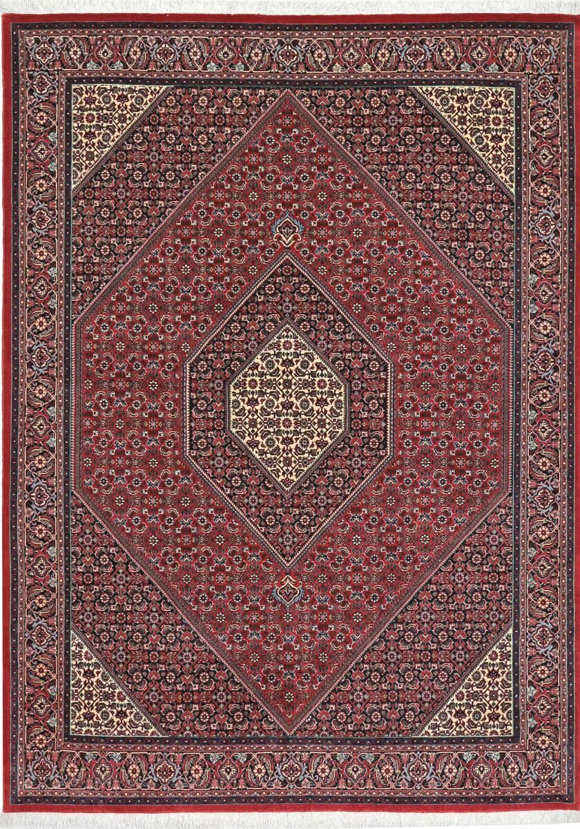 Nain Trading Tappeto Bidjar 237x179 Marrone Scuro/Viola (Lana, Persia/Iran, Annodato a mano)