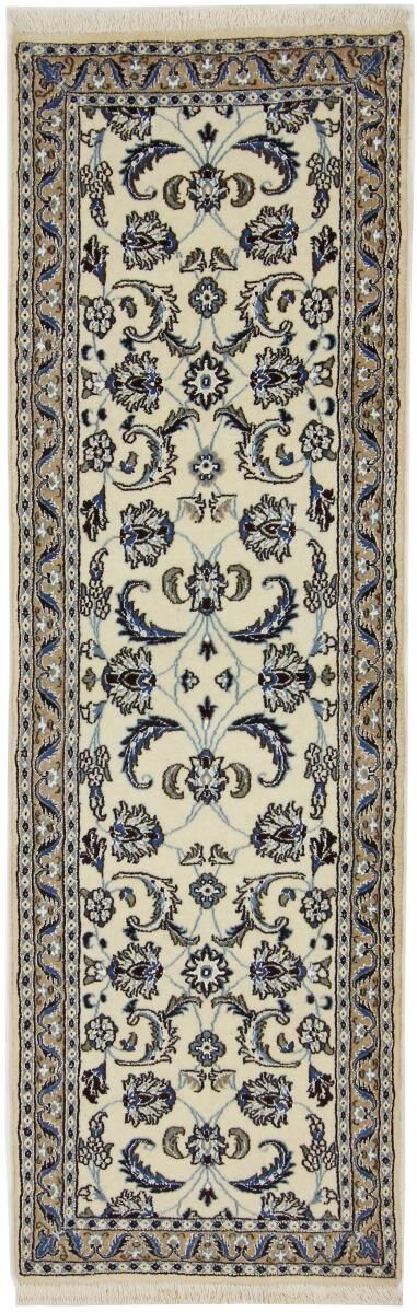 Nain Trading Tappeto Fatto A Mano Nain 9La 191x56 Corridore Grigio Scuro/Beige (Lana / Seta, Persia/Iran) Nain Trading Tappeto Fatto A Mano Nain 9La 191x56 Corridore Grigio Scuro/Beige (Lana / Seta, Persia/Iran)