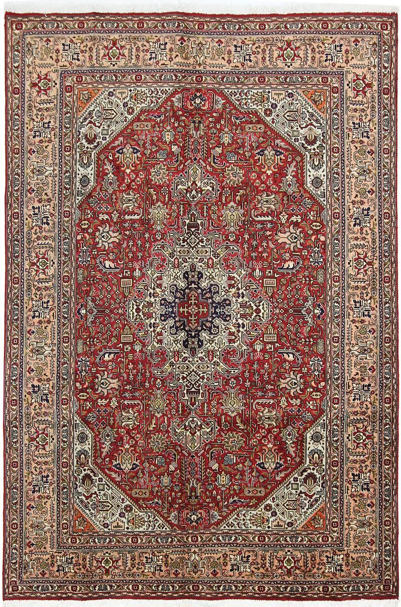 Nain Trading Tappeto Fatto A Mano Tabriz 298x200 Beige/Viola (Lana, Persia/Iran) Nain Trading Tappeto Fatto A Mano Tabriz 298x200 Beige/Viola (Lana, Persia/Iran)
