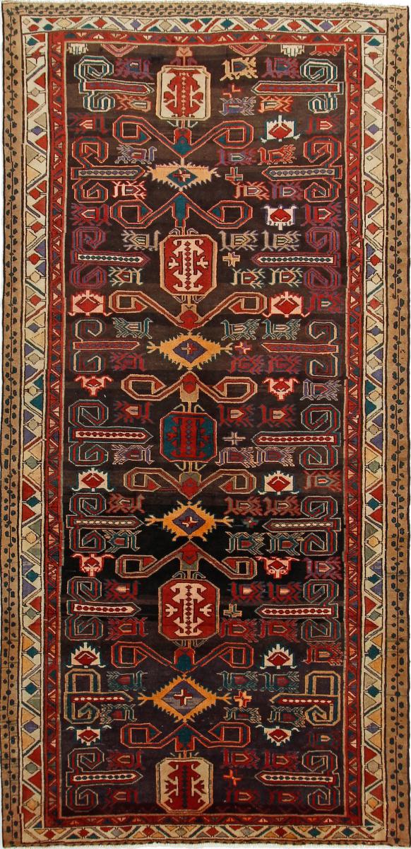 Nain Trading Tappeto Fatto A Mano Ardebil 307x146 Corridore Grigio Scuro/Marrone Scuro (Lana, Persia/Iran) Nain Trading Tappeto Fatto A Mano Ardebil 307x146 Corridore Grigio Scuro/Marrone Scuro (Lana, Persia/Iran)