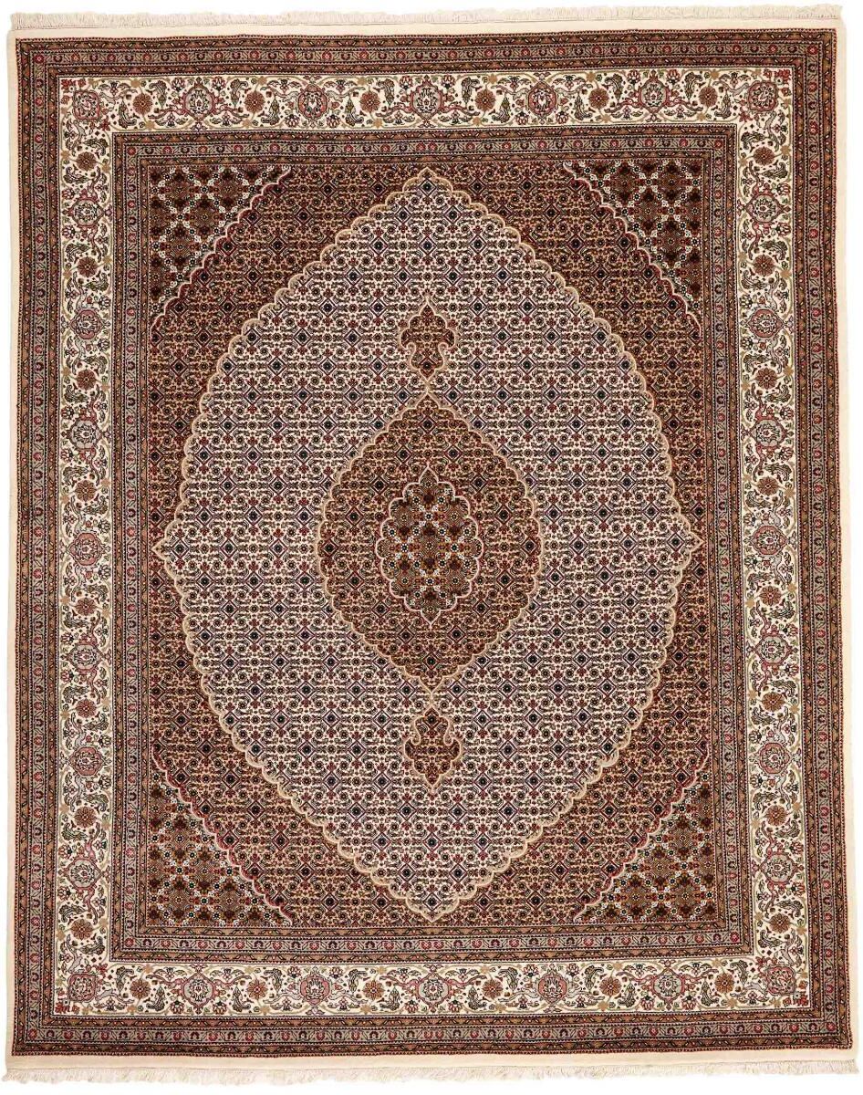 Nain Trading Tappeto Fatto A Mano Indo Tabriz Royal 249x203 Beige/Marrone Scuro (Lana, India) Nain Trading Tappeto Fatto A Mano Indo Tabriz Royal 249x203 Beige/Marrone Scuro (Lana, India)