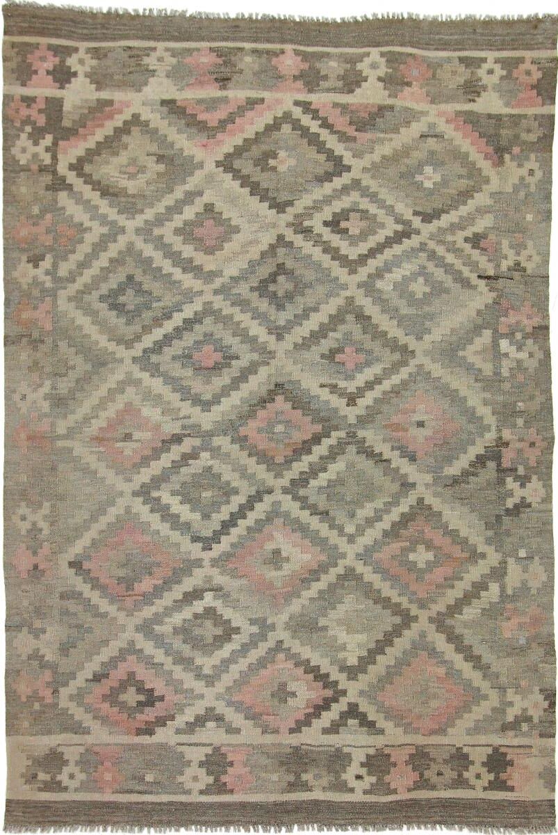 Nain Trading Tappeto Orientale Kilim Afghan Heritage 228x155 Beige/Marrone Scuro (Afghanistan, Lana, Tessuto a mano) Nain Trading Tappeto Orientale Kilim Afghan Heritage 228x155 Beige/Marrone Scuro (Afghanistan, Lana, Tessuto a mano)