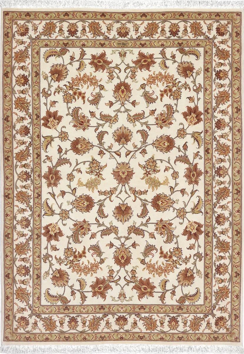 Nain Trading Tappeto Persiano Tabriz 50Raj 151x111 Beige/Marrone (Annodato a mano, Persia/Iran, Lana / Seta) Nain Trading Tappeto Persiano Tabriz 50Raj 151x111 Beige/Marrone (Annodato a mano, Persia/Iran, Lana / Seta)