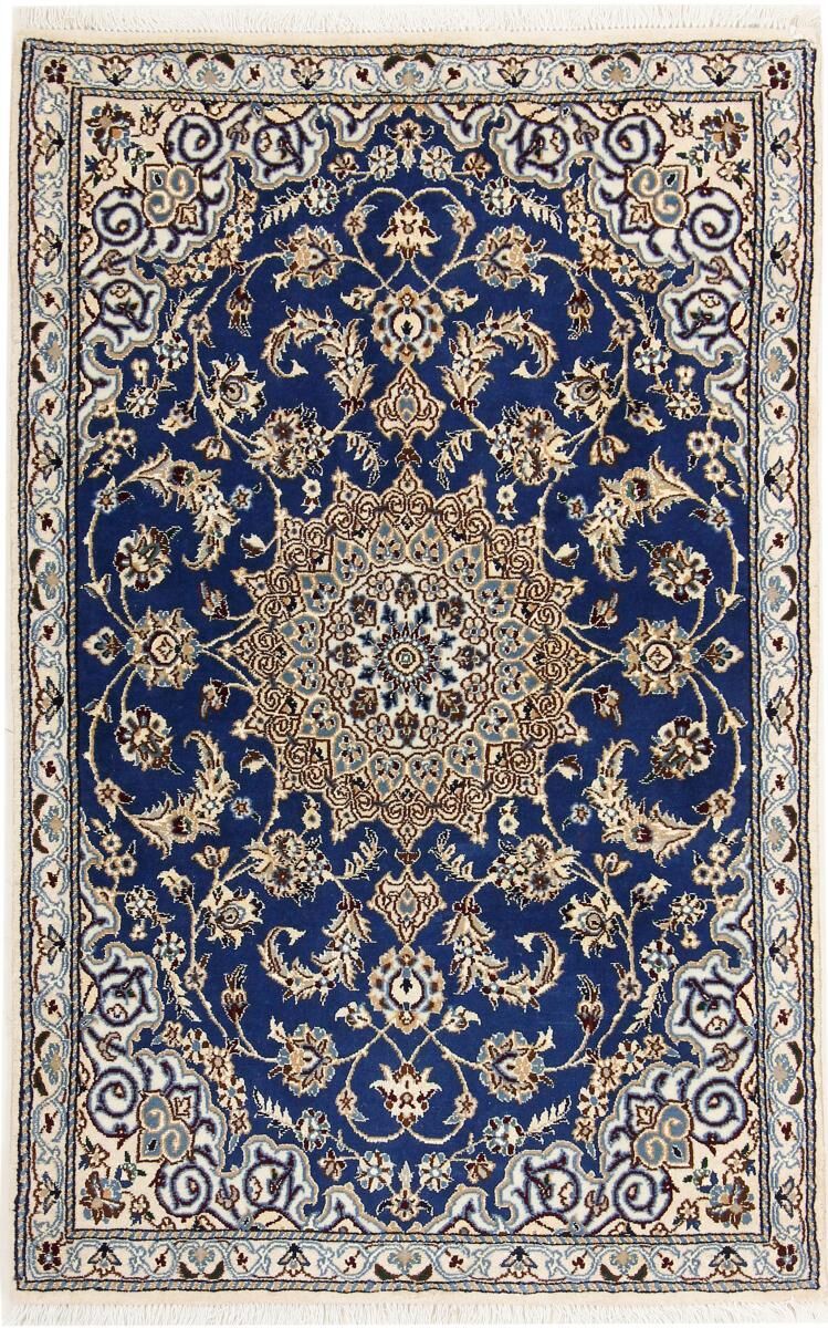 Nain Trading Tappeto Orientale Nain 9La 139x92 Grigio Scuro/Blu Scuro (Persia/Iran, Lana, Annodato a mano) Nain Trading Tappeto Orientale Nain 9La 139x92 Grigio Scuro/Blu Scuro (Persia/Iran, Lana, Annodato a mano)