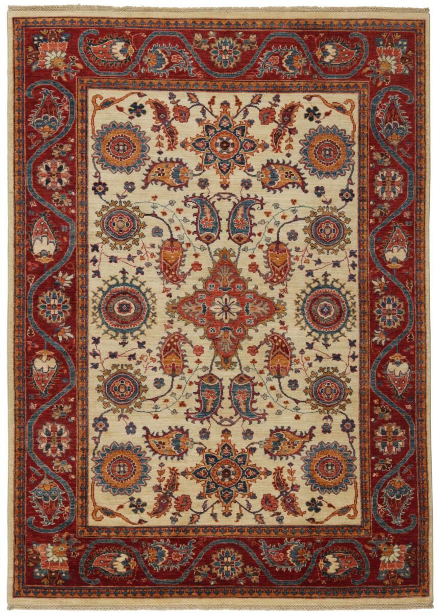 Nain Trading Tappeto Fatto A Mano Arijana Klassik 255x179 Beige/Viola (Lana, Afghanistan) Nain Trading Tappeto Fatto A Mano Arijana Klassik 255x179 Beige/Viola (Lana, Afghanistan)