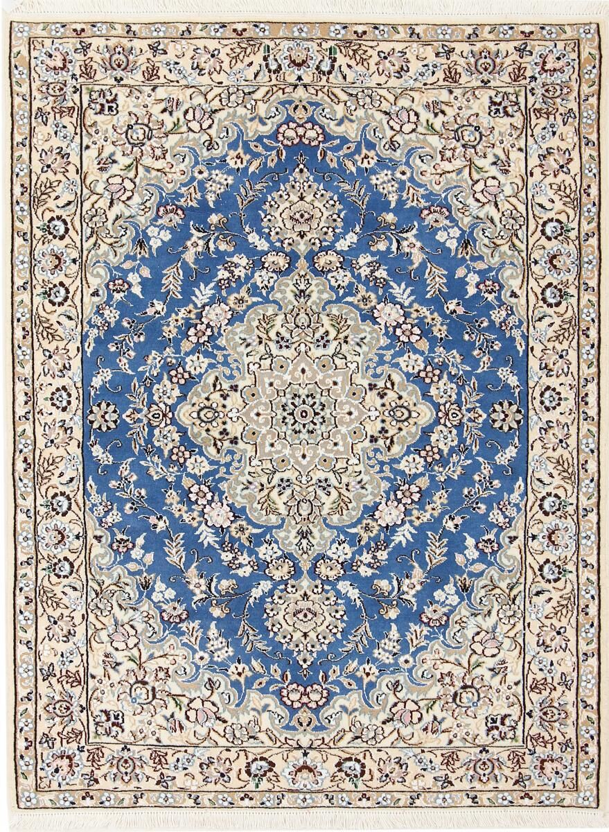 Nain Trading Tappeto Fatto A Mano Nain 9La 136x103 Grigio Scuro/Azzurro (Lana / Seta, Persia/Iran) Nain Trading Tappeto Fatto A Mano Nain 9La 136x103 Grigio Scuro/Azzurro (Lana / Seta, Persia/Iran)