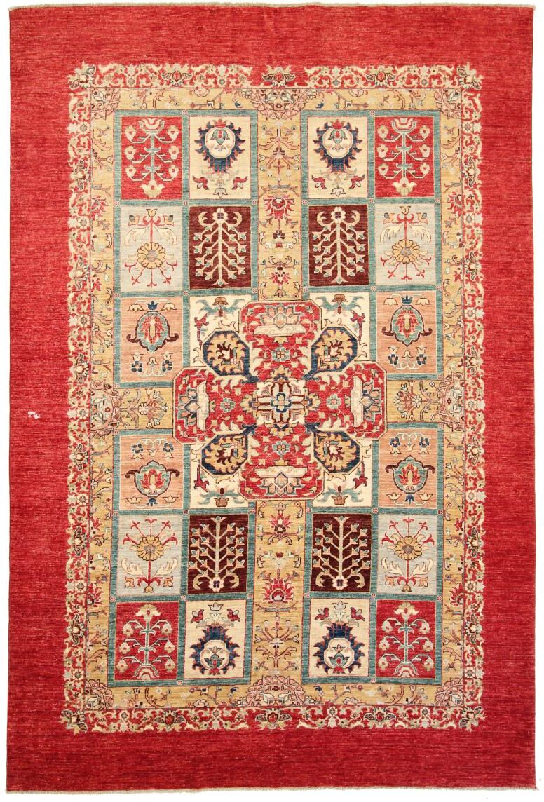 Nain Trading Tappeto Arijana Bakhtiari 304x209 Arancione/Rosa (Pakistan, Annodato a mano, Lana) Nain Trading Tappeto Arijana Bakhtiari 304x209 Arancione/Rosa (Pakistan, Annodato a mano, Lana)