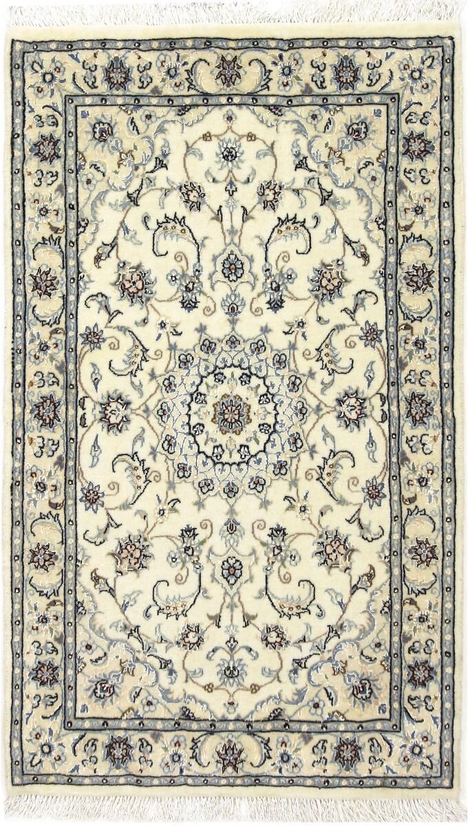 Nain Trading Tappeto Persiano Nain 9La 136x81 Beige/Verde Oliva (Annodato a mano, Persia/Iran, Lana / Seta) Nain Trading Tappeto Persiano Nain 9La 136x81 Beige/Verde Oliva (Annodato a mano, Persia/Iran, Lana / Seta)