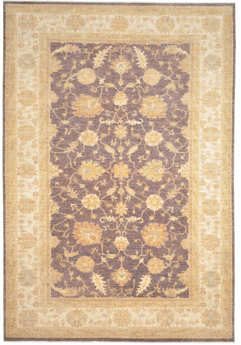 Nain Trading Tappeto Orientale Ziegler Farahan Arijana 290x199 Beige/Marrone Scuro (Pakistan, Lana, Annodato a mano) Nain Trading Tappeto Orientale Ziegler Farahan Arijana 290x199 Beige/Marrone Scuro (Pakistan, Lana, Annodato a mano)