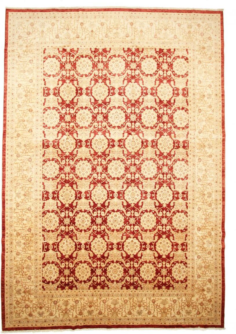 Nain Trading Tappeto Orientale Ziegler Farahan 426x303 Beige/Rosa (Pakistan, Lana, Annodato a mano) Nain Trading Tappeto Orientale Ziegler Farahan 426x303 Beige/Rosa (Pakistan, Lana, Annodato a mano)