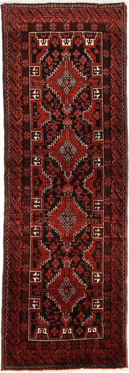 Nain Trading Tappeto Persiano Beluch 190x64 Corridore Marrone Scuro/Ruggine (Annodato a mano, Persia/Iran, Lana) Nain Trading Tappeto Persiano Beluch 190x64 Corridore Marrone Scuro/Ruggine (Annodato a mano, Persia/Iran, Lana)