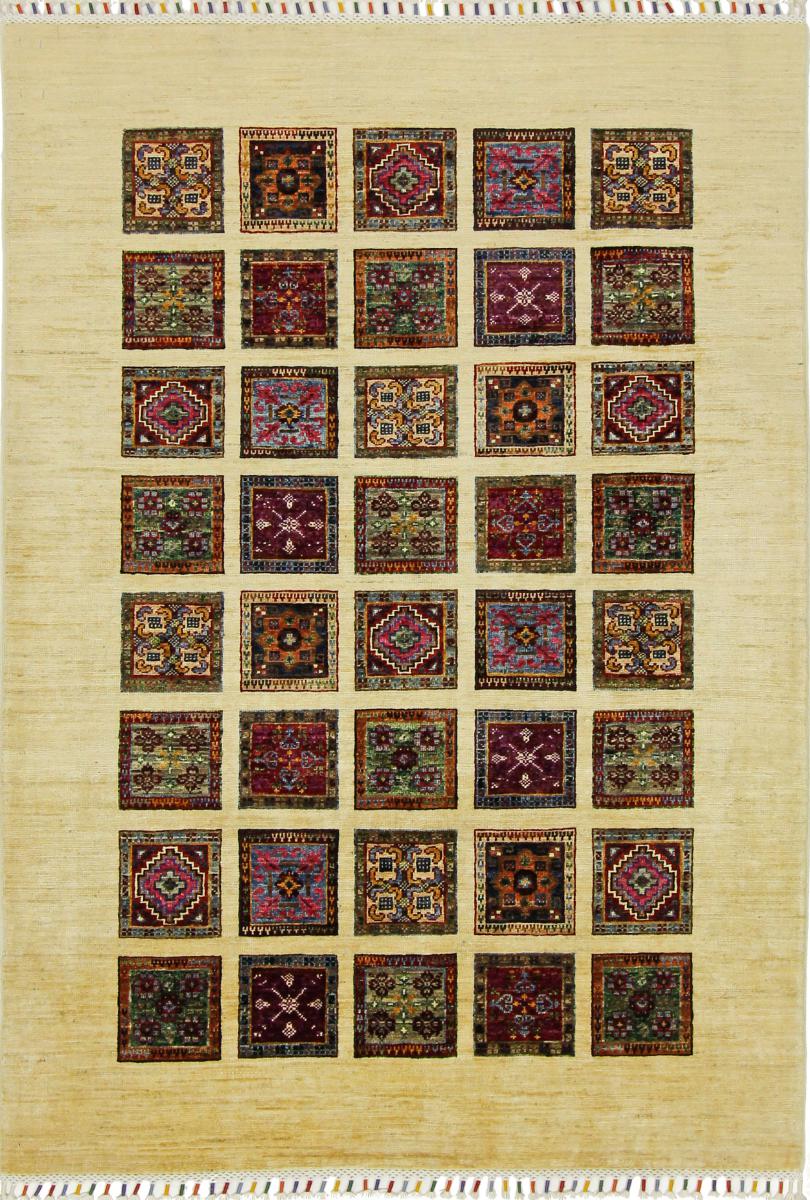 Nain Trading Tappeto Orientale Arijana Bakhtiari 177x121 Grigio Scuro/Beige (Lana, Pakistan, Annodato a mano) Nain Trading Tappeto Orientale Arijana Bakhtiari 177x121 Grigio Scuro/Beige (Lana, Pakistan, Annodato a mano)