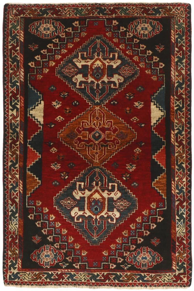 Nain Trading Tappeto Orientale Ghashghai 156x105 Marrone/Ruggine (Persia/Iran, Lana, Annodato a mano)