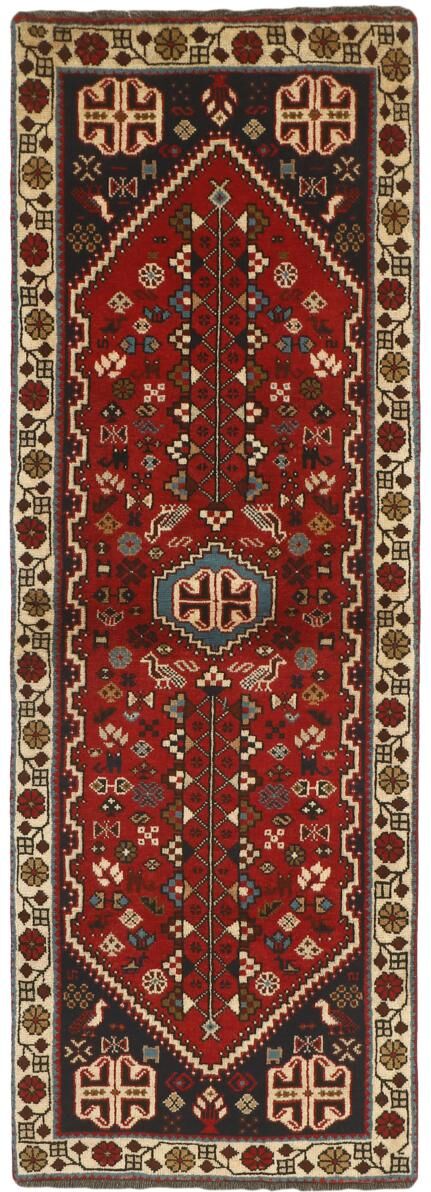 Nain Trading Tappeto Fatto A Mano Ghashghai 200x68 Corridore Beige/Rosso Scuro (Lana, Persia/Iran) Nain Trading Tappeto Fatto A Mano Ghashghai 200x68 Corridore Beige/Rosso Scuro (Lana, Persia/Iran)