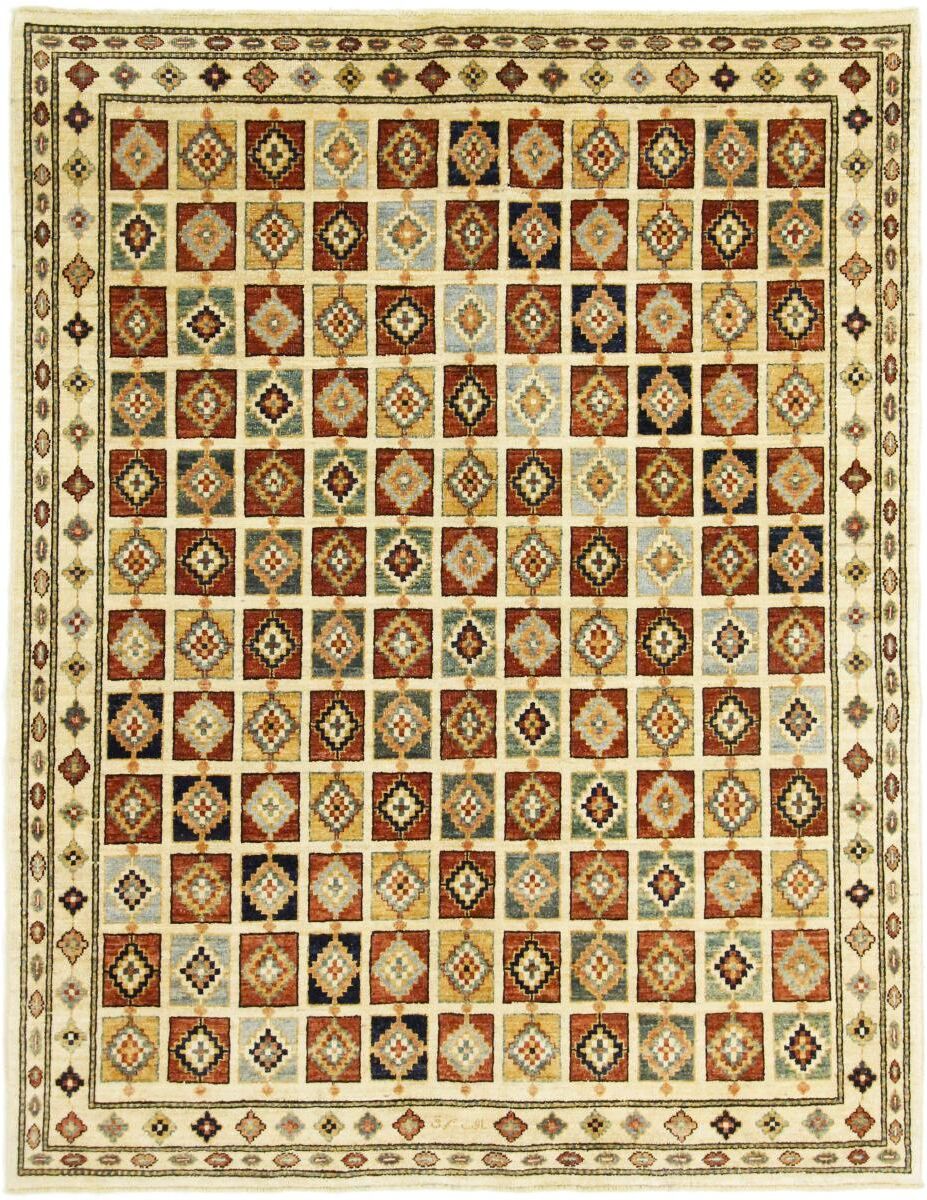 Nain Trading Tappeto Orientale Ziegler 195x153 Beige/Marrone (Afghanistan, Lana, Annodato a mano) Nain Trading Tappeto Orientale Ziegler 195x153 Beige/Marrone (Afghanistan, Lana, Annodato a mano)