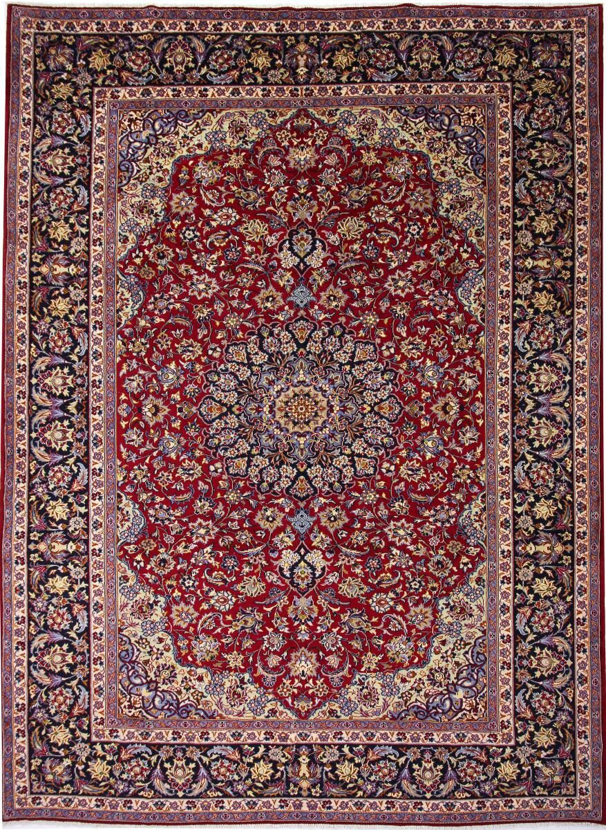 Nain Trading Tappeto Isfahan 409x301 Marrone Scuro/Ruggine (Lana, Persia/Iran, Annodato a mano) Nain Trading Tappeto Isfahan 409x301 Marrone Scuro/Ruggine (Lana, Persia/Iran, Annodato a mano)