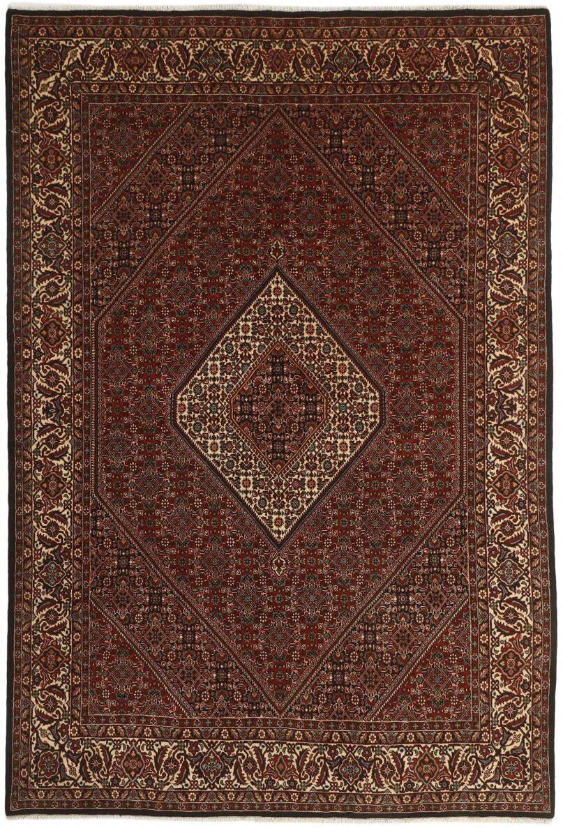 Nain Trading Tappeto Persiano Bidjar 297x204 Marrone Scuro (Annodato a mano, Persia/Iran, Lana / Seta) Nain Trading Tappeto Persiano Bidjar 297x204 Marrone Scuro (Annodato a mano, Persia/Iran, Lana / Seta)
