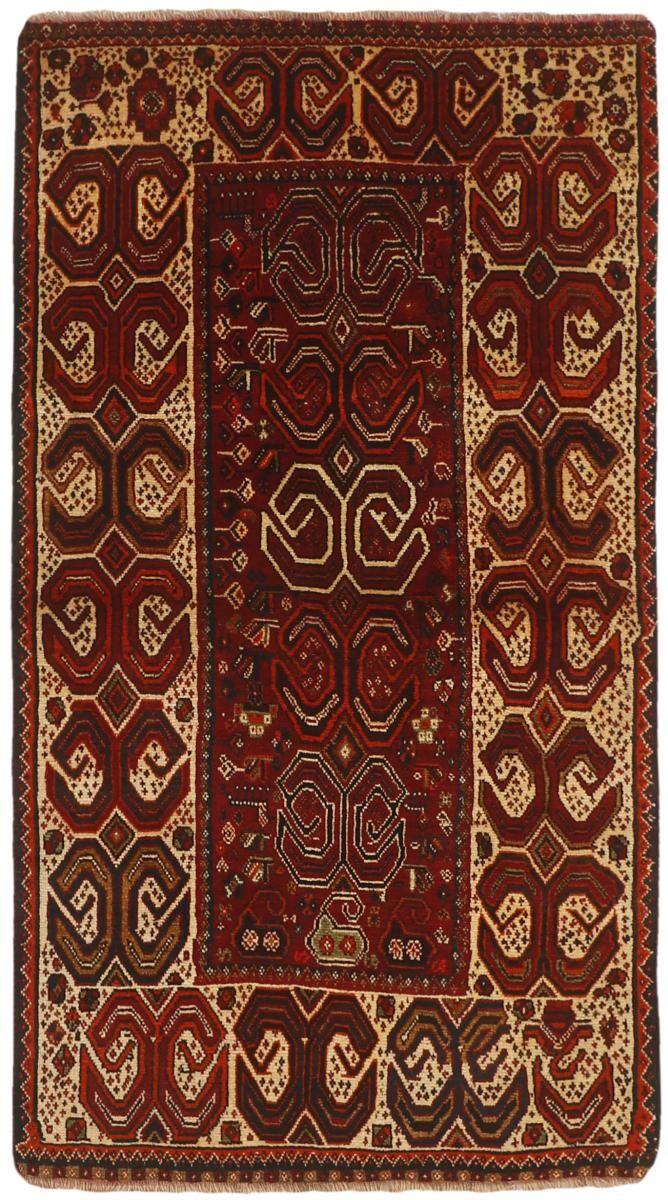 Nain Trading Tappeto Orientale Ghashghai 191x104 Corridore Marrone (Lana, Persia/Iran, Annodato a mano) Nain Trading Tappeto Orientale Ghashghai 191x104 Corridore Marrone (Lana, Persia/Iran, Annodato a mano)