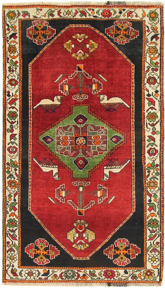 Nain Trading Tappeto Shiraz 183x109 Grigio Scuro/Beige (Lana, Persia/Iran, Annodato a mano) Nain Trading Tappeto Shiraz 183x109 Grigio Scuro/Beige (Lana, Persia/Iran, Annodato a mano)