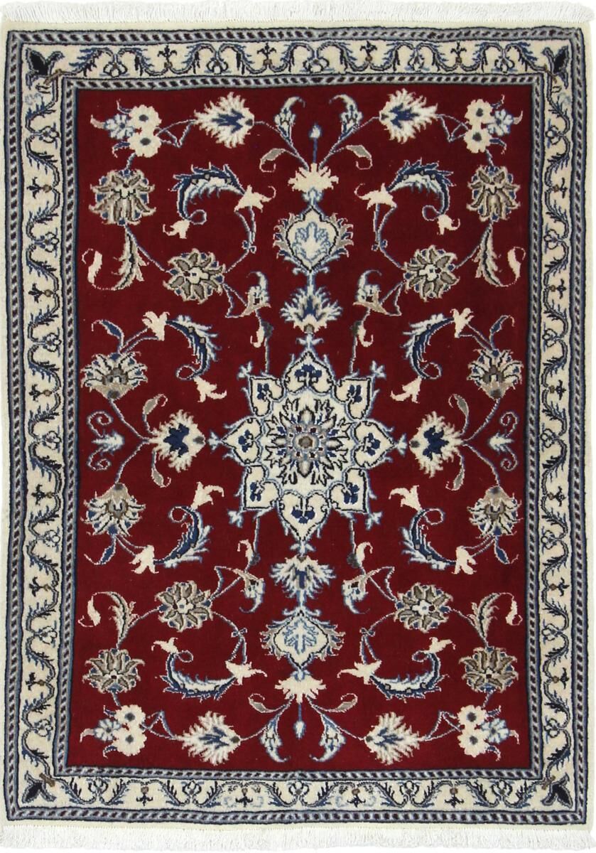 Nain Trading Tappeto Persiano Nain 145x97 Grigio Scuro/Beige (Annodato a mano, Persia/Iran, Lana / Seta) Nain Trading Tappeto Persiano Nain 145x97 Grigio Scuro/Beige (Annodato a mano, Persia/Iran, Lana / Seta)