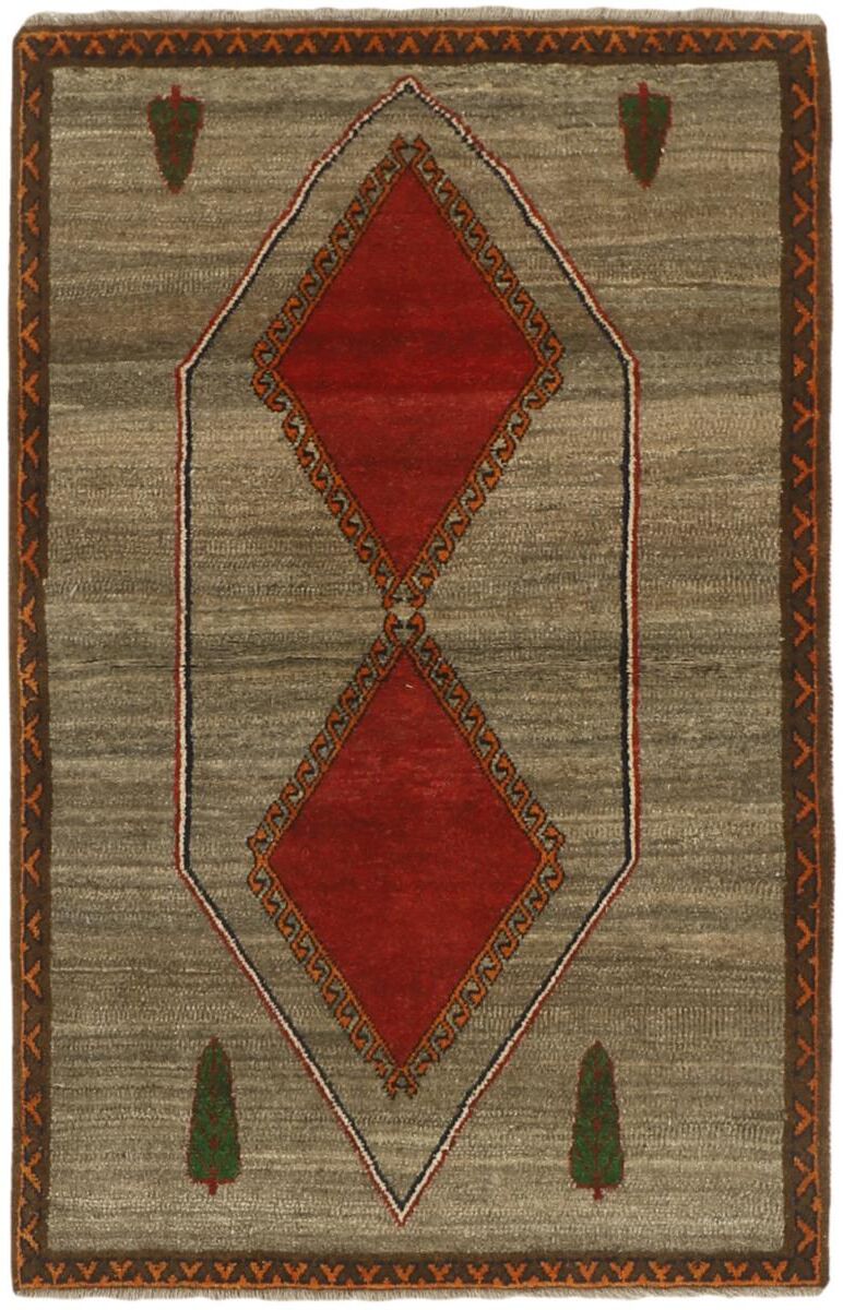 Nain Trading Tappeto Fatto A Mano Ghashghai 162x105 Grigio Scuro/Marrone Scuro (Lana, Persia/Iran) Nain Trading Tappeto Fatto A Mano Ghashghai 162x105 Grigio Scuro/Marrone Scuro (Lana, Persia/Iran)