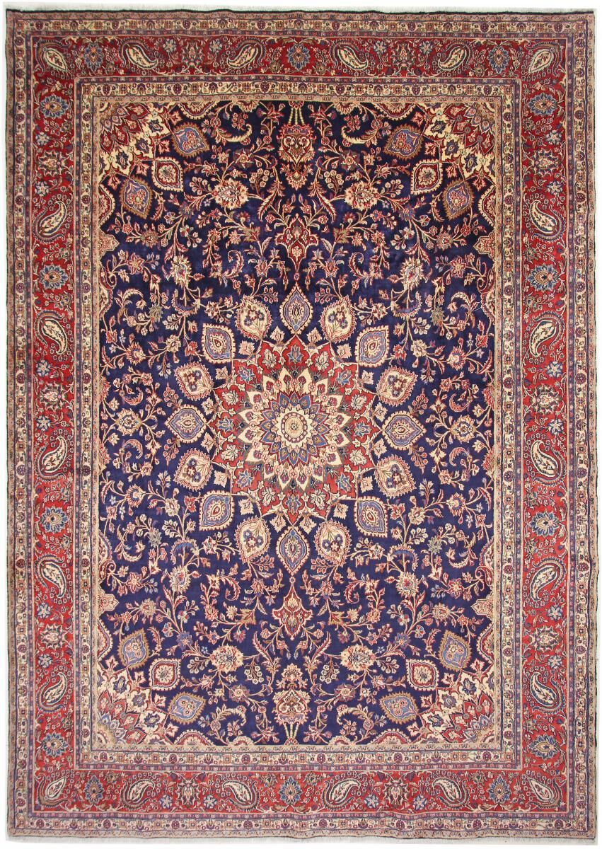 Nain Trading Tappeto Fatto A Mano Hamadan Shahrbaft 425x309 Beige/Marrone Scuro (Lana, Persia/Iran) Nain Trading Tappeto Fatto A Mano Hamadan Shahrbaft 425x309 Beige/Marrone Scuro (Lana, Persia/Iran)