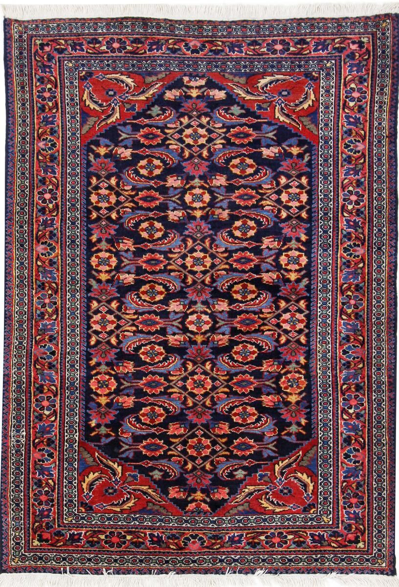 Nain Trading Tappeto Lillian Armanibaft Antico 155x111 Blu Scuro/Viola (Lana, Persia/Iran, Annodato a mano) Nain Trading Tappeto Lillian Armanibaft Antico 155x111 Blu Scuro/Viola (Lana, Persia/Iran, Annodato a mano)