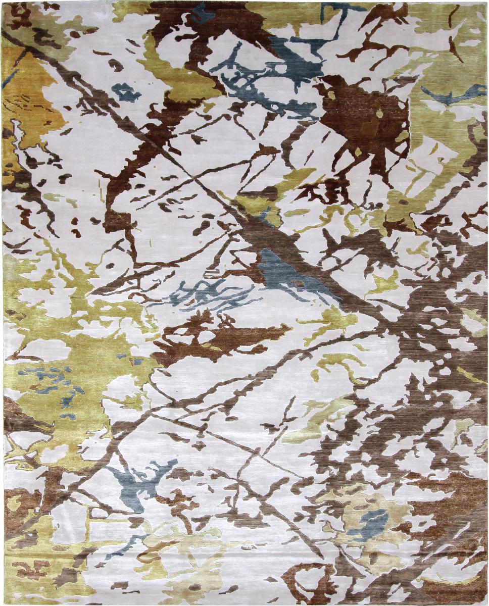 Nain Trading Tappeto Sadraa 298x242 Moderna/Design Beige/Marrone Scuro (Annodato a mano, Lana, India) Nain Trading Tappeto Sadraa 298x242 Moderna/Design Beige/Marrone Scuro (Annodato a mano, Lana, India)