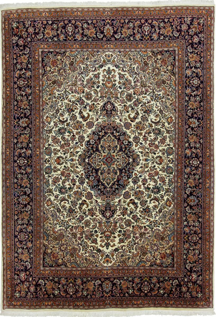 Nain Trading Tappeto Orientale Mashhad 341x244 Beige/Marrone Scuro (Persia/Iran, Lana, Annodato a mano) Nain Trading Tappeto Orientale Mashhad 341x244 Beige/Marrone Scuro (Persia/Iran, Lana, Annodato a mano)