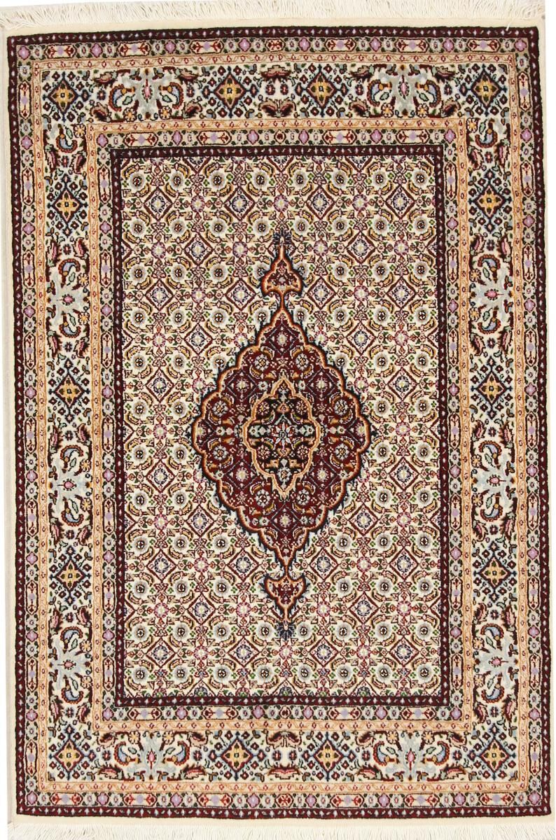 Nain Trading Tappeto Moud 145x97 Marrone Scuro/Viola (Lana / Seta, Persia/Iran, Annodato a mano) Nain Trading Tappeto Moud 145x97 Marrone Scuro/Viola (Lana / Seta, Persia/Iran, Annodato a mano)