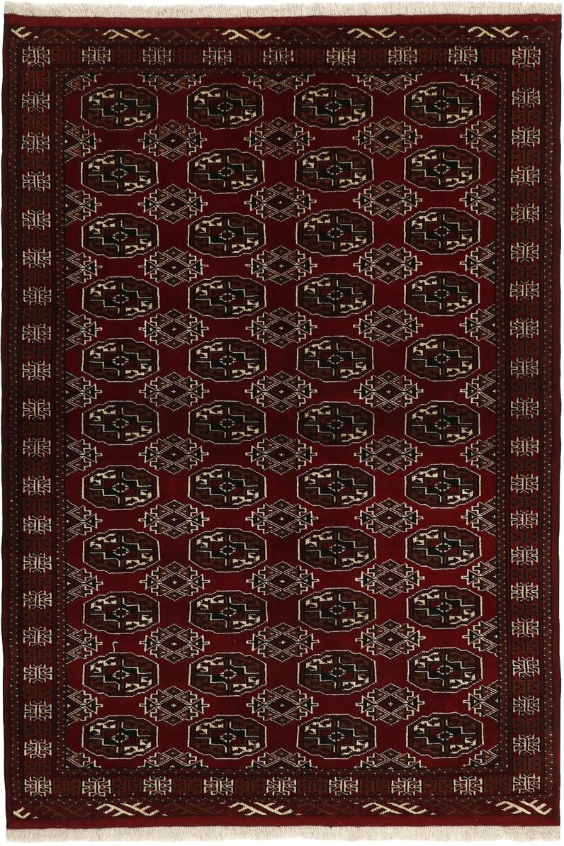 Nain Trading Tappeto Fatto A Mano Turkaman 199x136 Marrone Scuro/Rosso Scuro (Lana, Persia/Iran) Nain Trading Tappeto Fatto A Mano Turkaman 199x136 Marrone Scuro/Rosso Scuro (Lana, Persia/Iran)