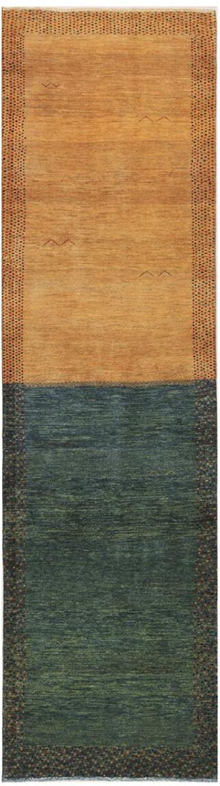 Nain Trading Tappeto Persia Gabbeh Kashkuli 292x83 Moderna/Design Corridore Grigio Scuro/Arancione (Annodato a mano, Lana, Persia/Iran) Nain Trading Tappeto Persia Gabbeh Kashkuli 292x83 Moderna/Design Corridore Grigio Scuro/Arancione (Annodato a mano, Lana, Persia/Iran)