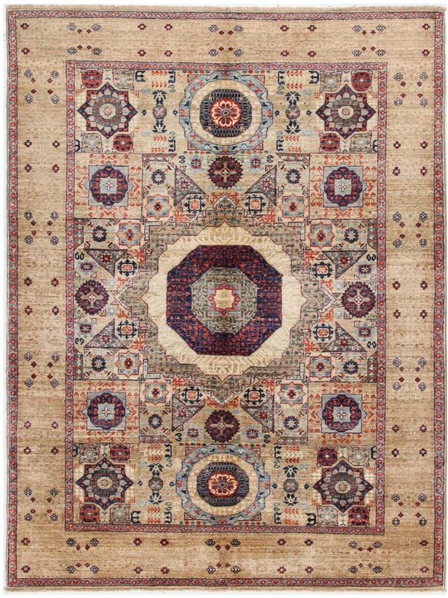 Nain Trading Tappeto Mamluk 206x154 Viola/Rosa (Pakistan, Annodato a mano, Lana) Nain Trading Tappeto Mamluk 206x154 Viola/Rosa (Pakistan, Annodato a mano, Lana)
