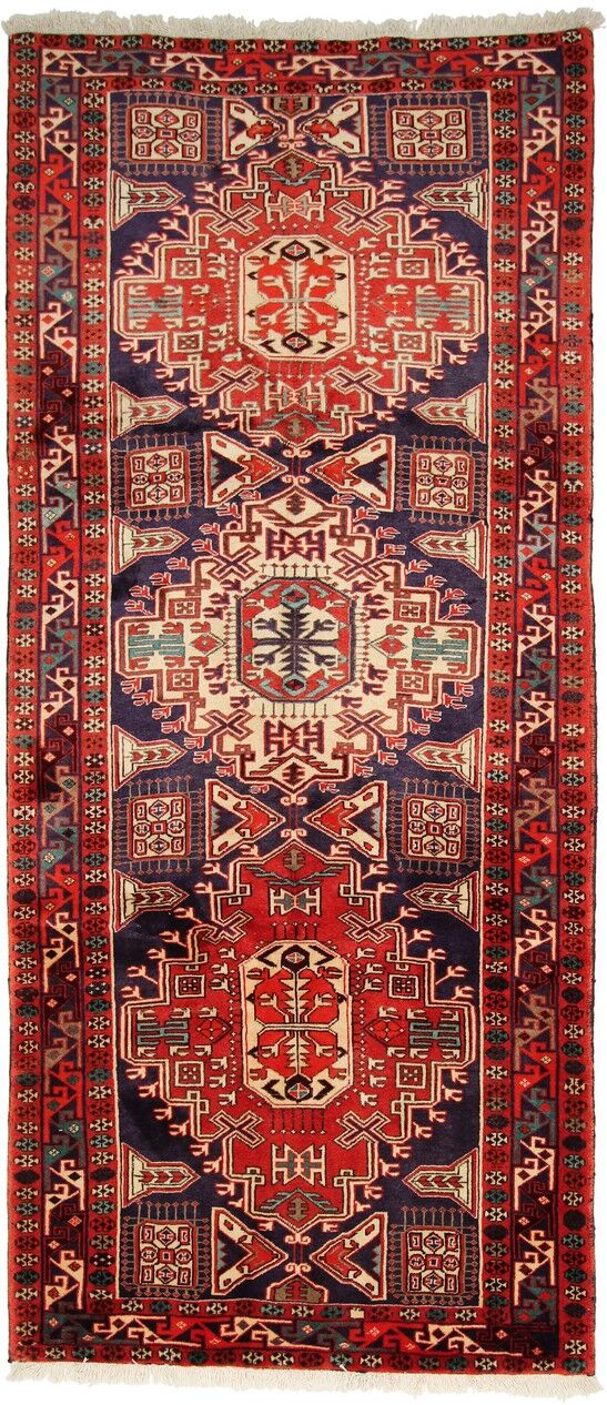 Nain Trading Tappeto Orientale Ardebil 302x134 Corridore Marrone/Arancione (Persia/Iran, Lana, Annodato a mano) Nain Trading Tappeto Orientale Ardebil 302x134 Corridore Marrone/Arancione (Persia/Iran, Lana, Annodato a mano)