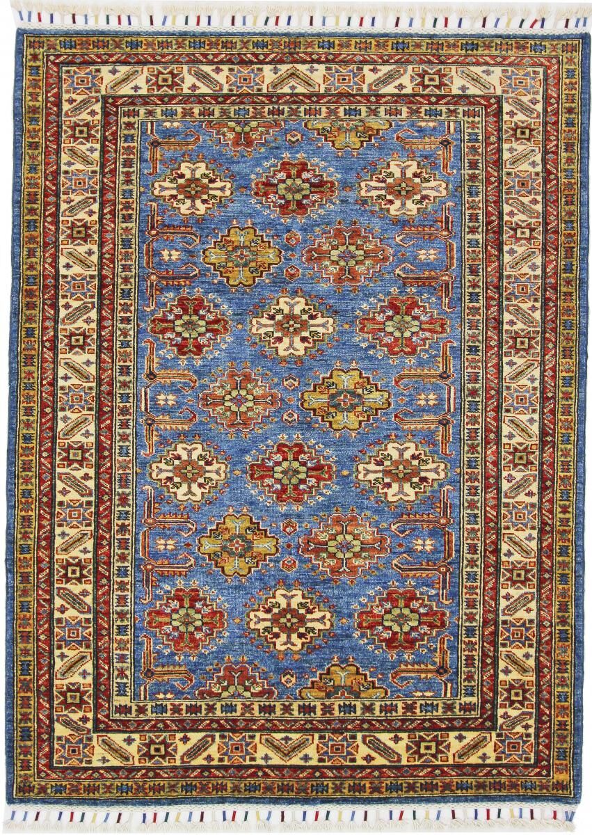 Nain Trading Tappeto Orientale Super Kazak 164x124 Grigio Scuro/Blu Scuro (Lana, Afghanistan, Annodato a mano) Nain Trading Tappeto Orientale Super Kazak 164x124 Grigio Scuro/Blu Scuro (Lana, Afghanistan, Annodato a mano)