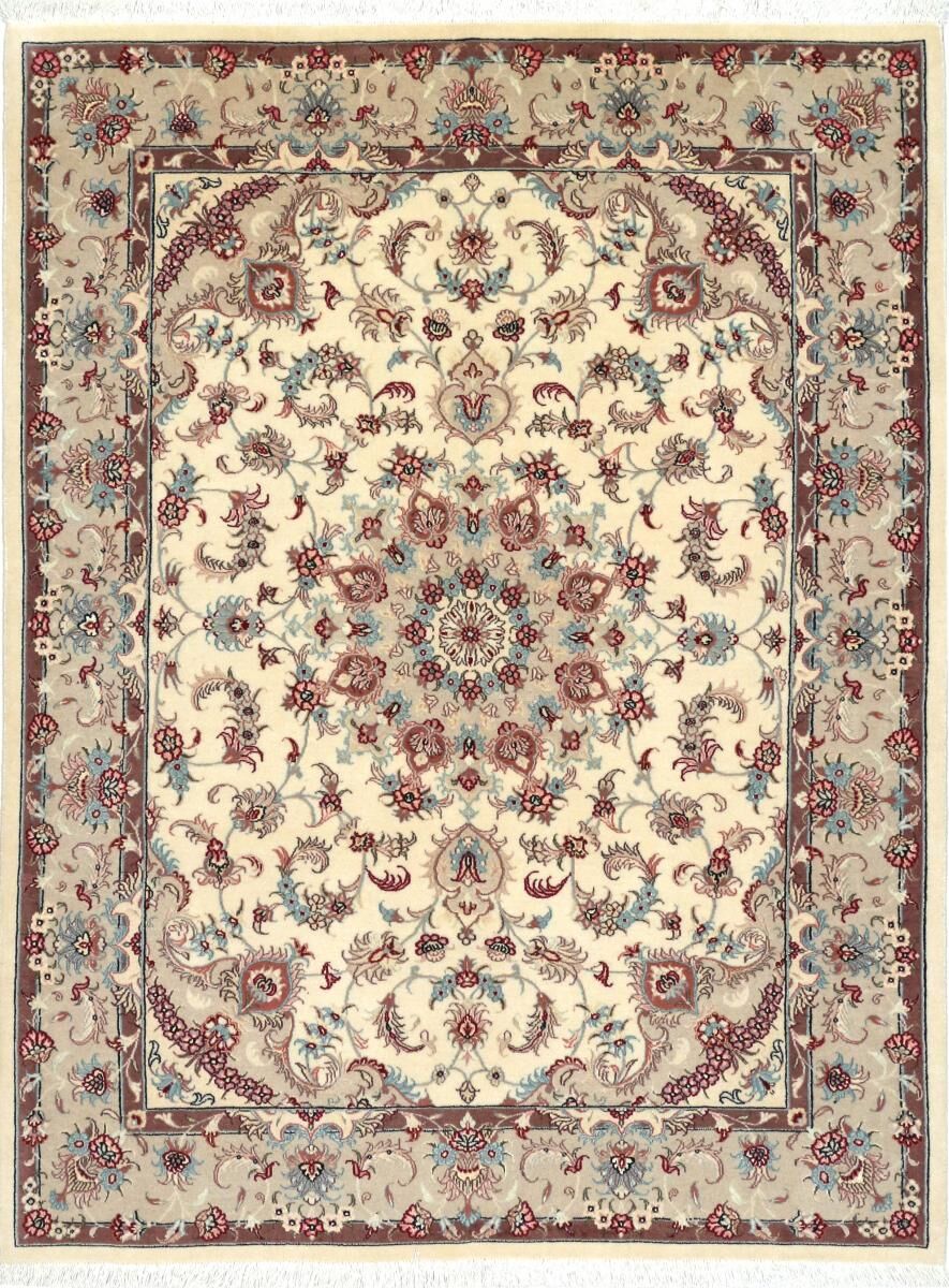 Nain Trading Tappeto Persiano Tabriz 195x149 Beige/Viola (Annodato a mano, Persia/Iran, Lana) Nain Trading Tappeto Persiano Tabriz 195x149 Beige/Viola (Annodato a mano, Persia/Iran, Lana)