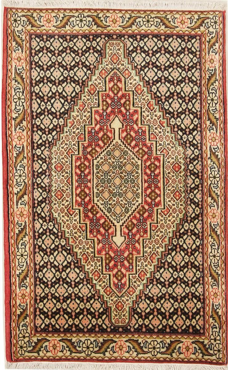 Nain Trading Tappeto Orientale Sanandaj 121x76 Beige/Marrone (Persia/Iran, Lana, Annodato a mano) Nain Trading Tappeto Orientale Sanandaj 121x76 Beige/Marrone (Persia/Iran, Lana, Annodato a mano)