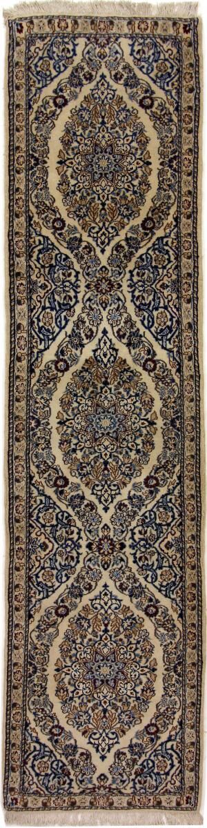 Nain Trading Tappeto Persiano Nain 9La 274x64 Corridore Grigio Scuro/Beige (Annodato a mano, Persia/Iran, Lana / Seta) Nain Trading Tappeto Persiano Nain 9La 274x64 Corridore Grigio Scuro/Beige (Annodato a mano, Persia/Iran, Lana / Seta)